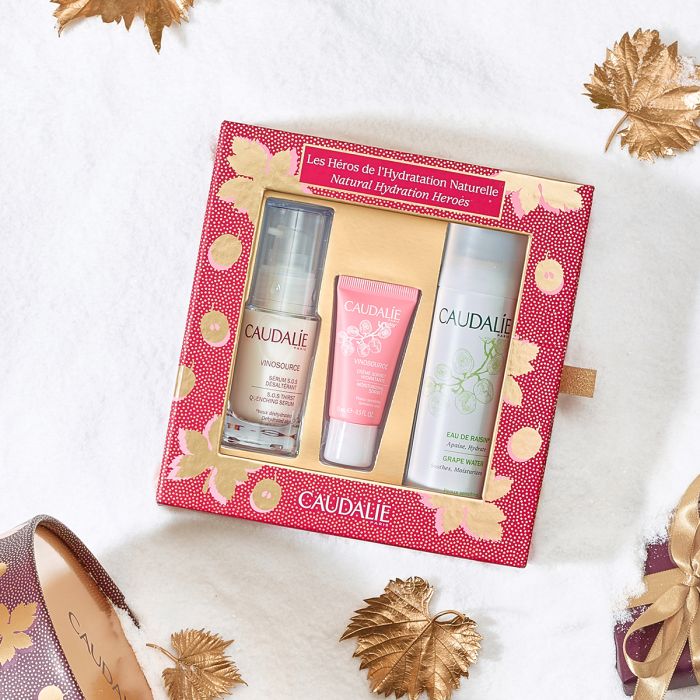 Coffret Caudalie Summer Must Have - Sérum, Gel Douche Et Masque 75ml, Soins Naturels